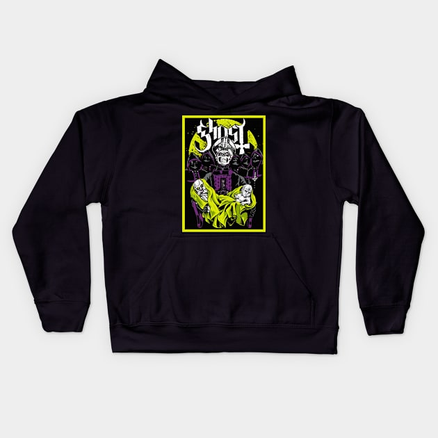 Devil Evil Baby Kids Hoodie by SURF - BBQ - ART 